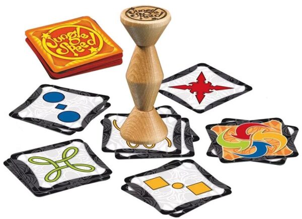 Matériel du jeu de société Jungle Speed 