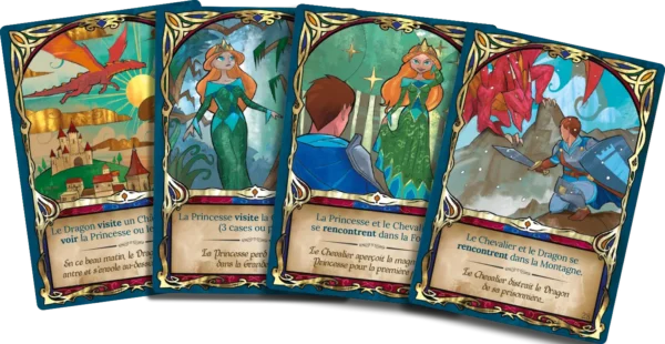 Cartes du jeu Fairy Tile