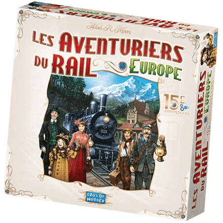 Les Aventuriers du Rail Europe 15ème anniversaire, une édition collector !