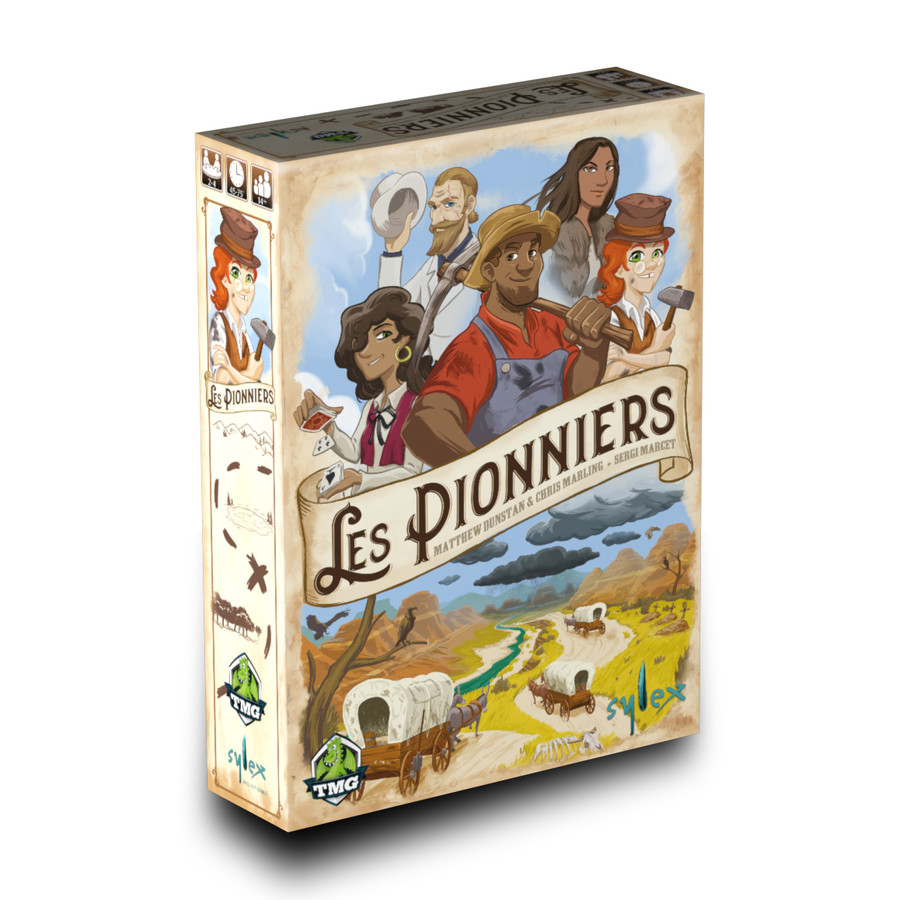 Le jeu de société Les Pionniers édité par Sylex