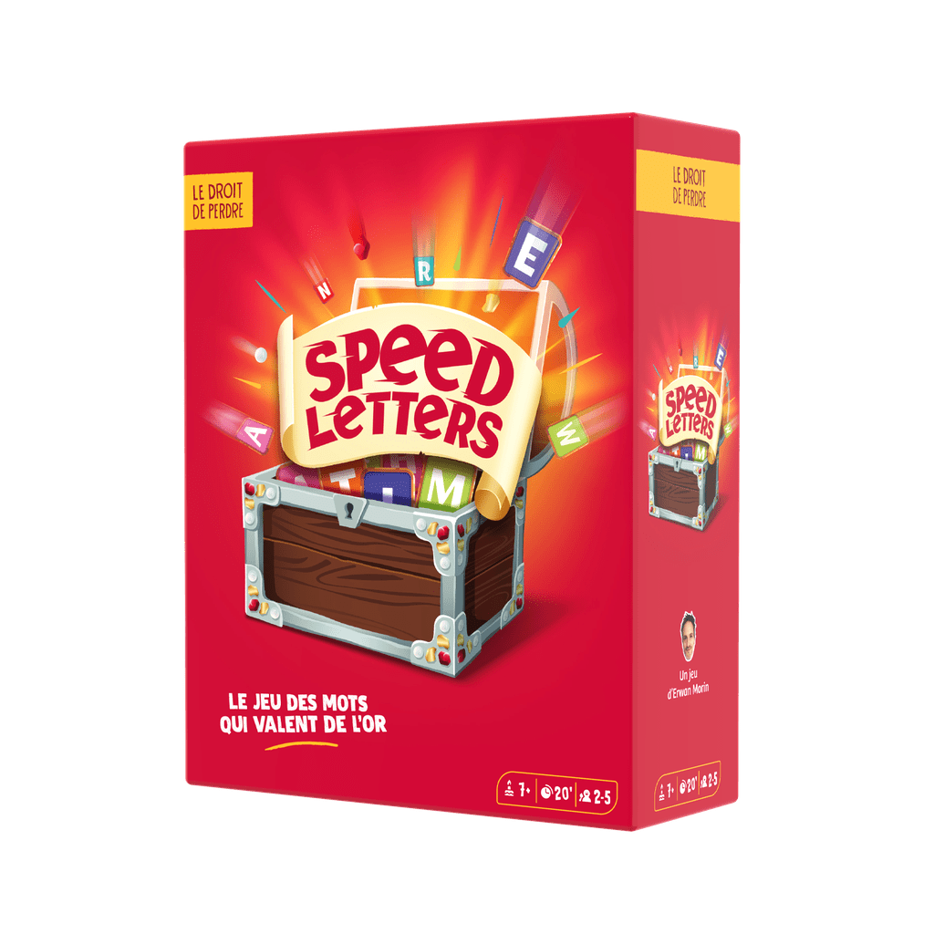 Le jeu de société Speed Letters édité par Le Droit de Perdre