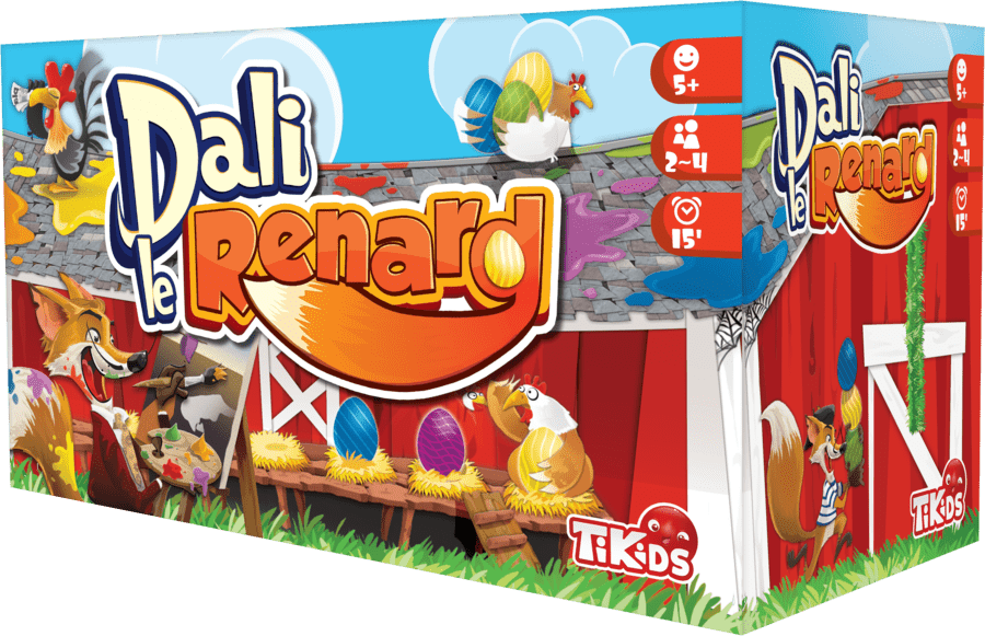 Le jeu de société Dali le Renard édité par Tikids