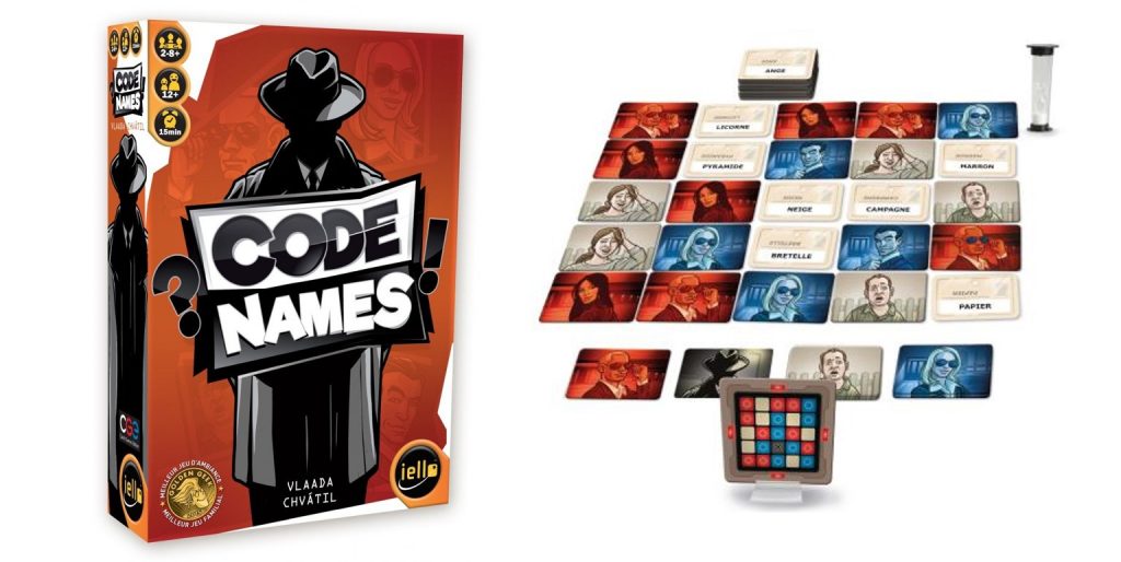 Le jeu Codenames édité par Iello