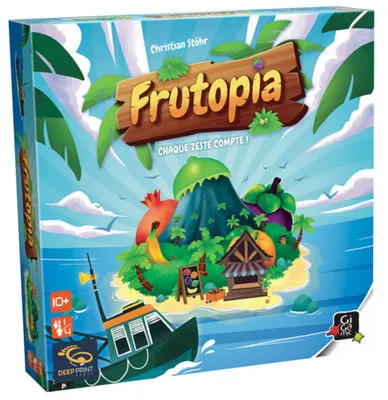 Le jeu Frutopia édité et distribué par Gigamic