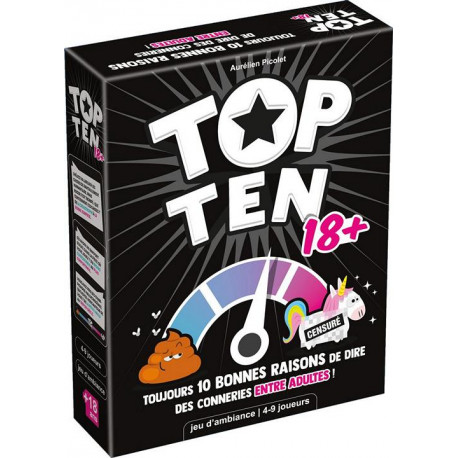 Top Ten 18+ édité par Cocktail Games