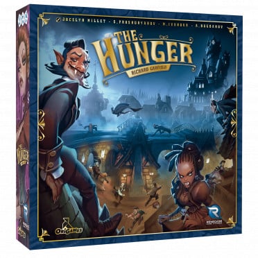 Le jeu de société The Hunger édité par Origames Renegade est dispo chez Sajou à Bruxelles