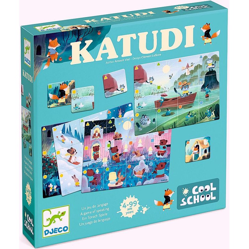 Katudi un nouveau jeu de société édité par Djeco