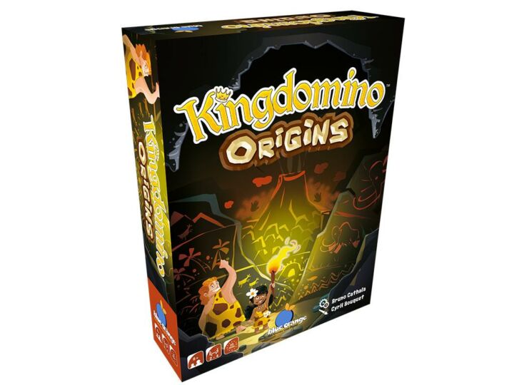 Le jeu de société Kingdomino Origins édité par Blue Orange est dispo chez Sajou à Bruxelles