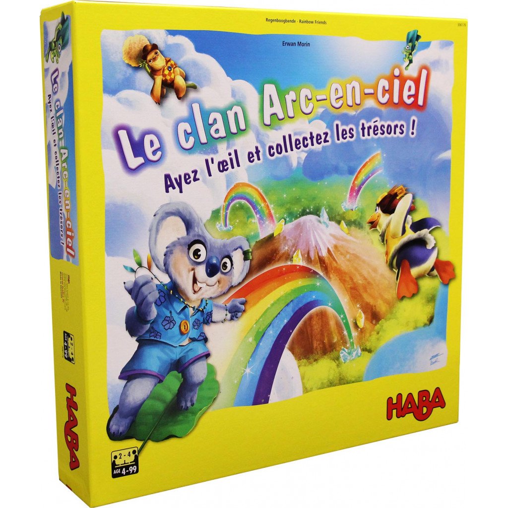 Le jeu de société Le Clan Arc-en-Ciel édité par Haba