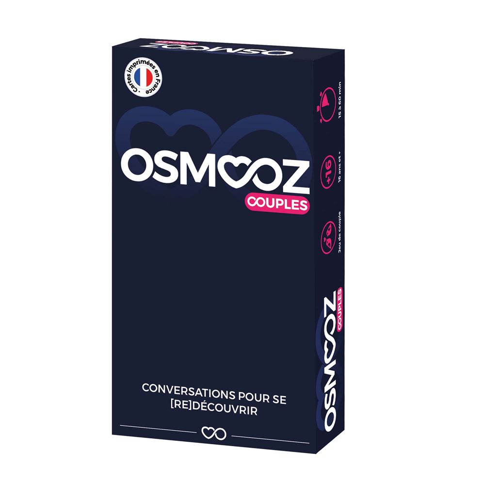 Le jeu de société Osmooz édité par ATM Gaming est dispo chez Sajou à Bruxelles