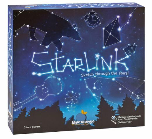 Le jeu de société Star Link édité par Blue Orange est dispo chez Sajou à Bruxelles