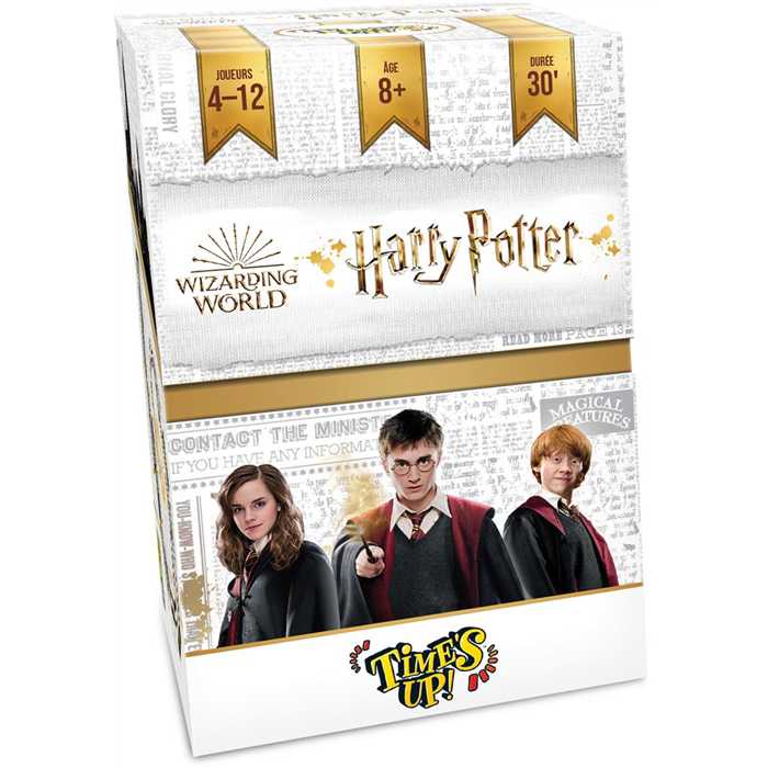 Le jeu de société Times Up Harry Potter édité par Repos Production est dispo chez Sajou à Bruxelles