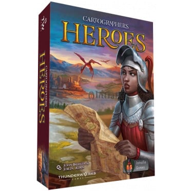 Cartographers Heroes, un jeu de société Intrafin