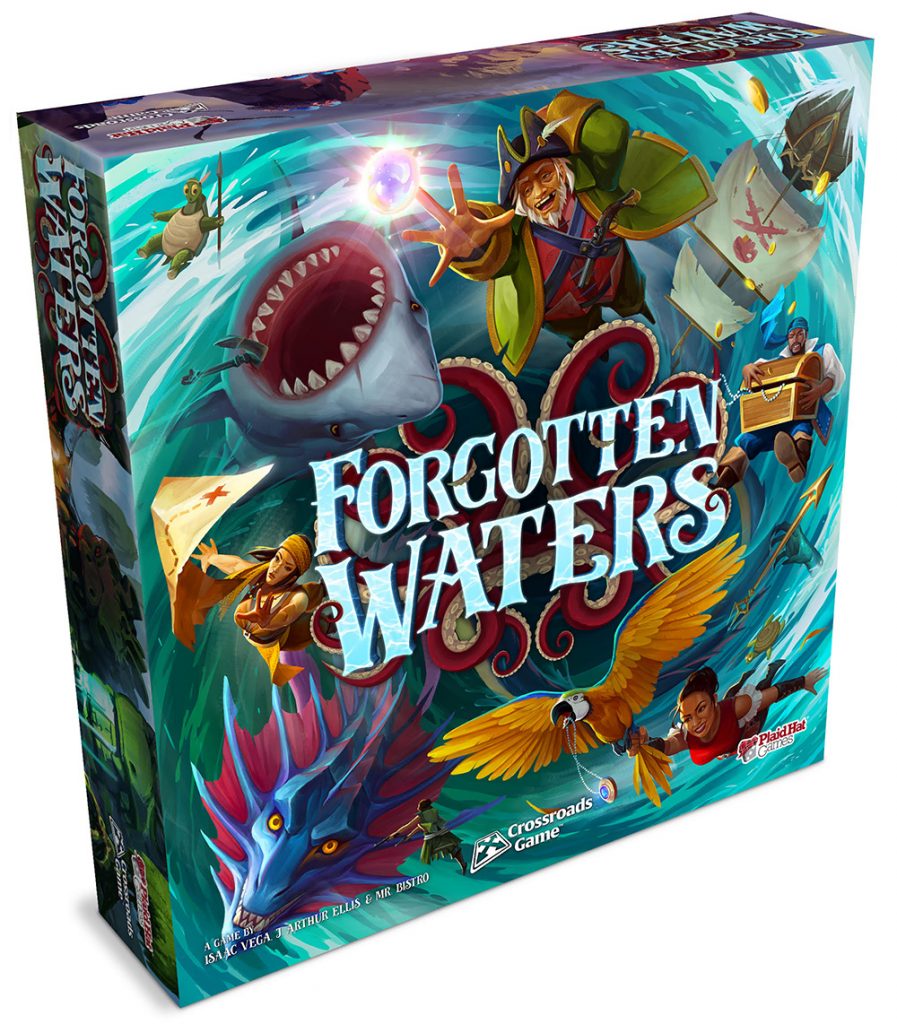 Forgotten Waters, un jeu de société édité par Plaid Hat Games