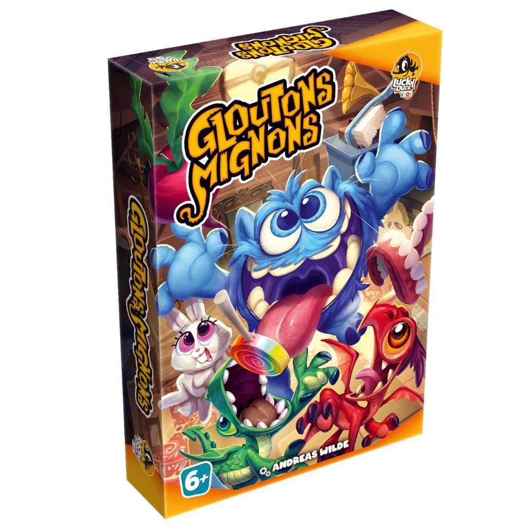 Gloutons Mignons, le jeu de société édité par Lucky Duck Games