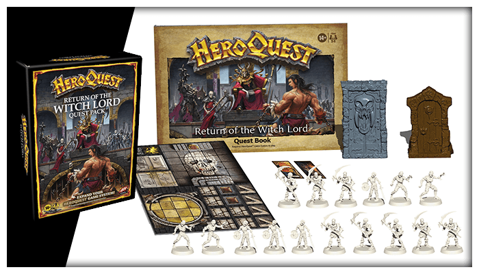 L'extension Le Retour du Seigneur Sorcier pour le jeu Hero Quest en VF