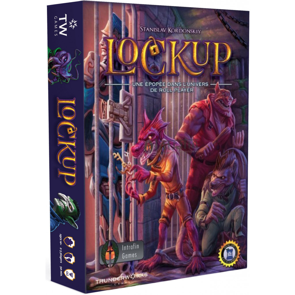 Lock Up est un jeu de société édité par Intrafin Games