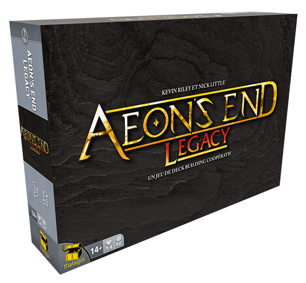 Le jeu de société Aeon's End dans sa version Legacy édité par Matagot