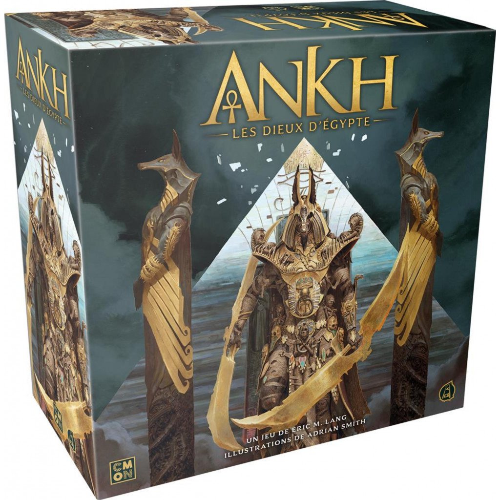 Ankh, le jeu de stratégie aux magnifiques figurines qui fait suite à Blood Rage et Red Rising est arrivé.