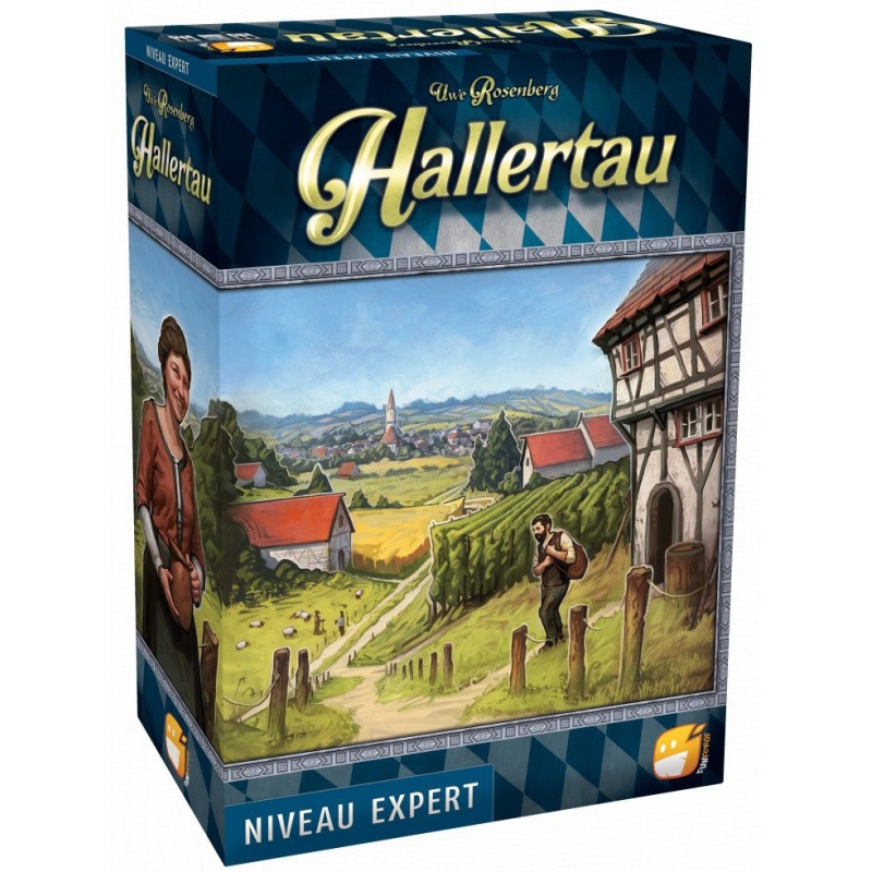 Hallertau, nouveau jeu de société expert créé par Uwe Rosenberg et édité par Fun Forge