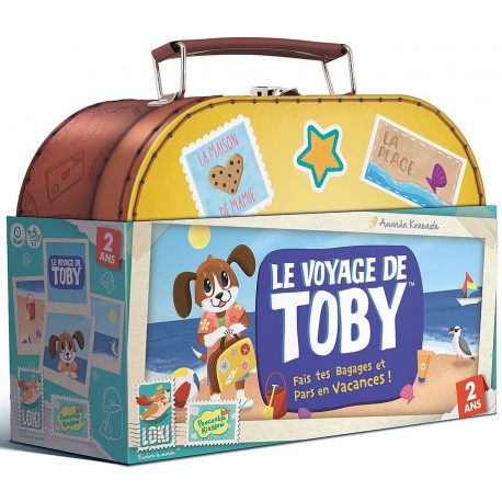 La Voyage de Toby, un jeu craquant dès 2 ans édité par Loki