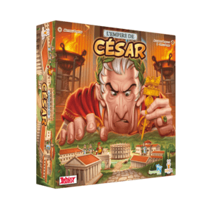 Le jeu de société L'Empire de César édité par Synapses Games, univers Astérix