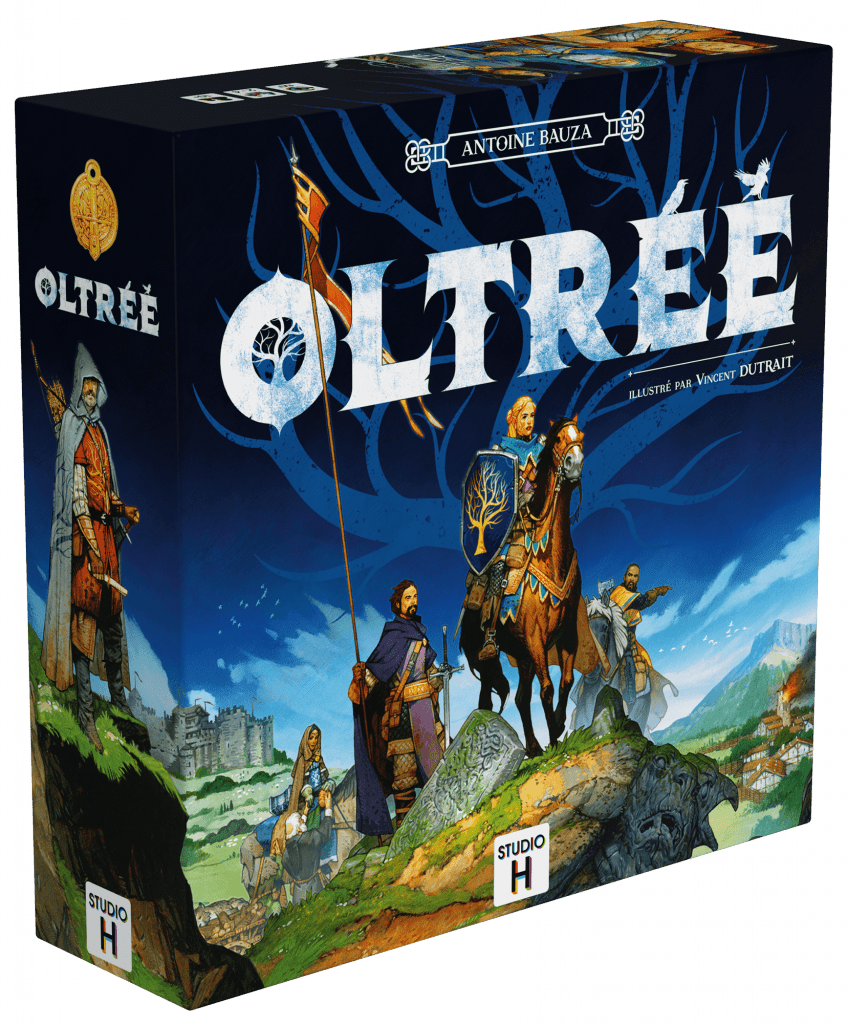 Oltrée, nouveau jeu de société créé par Antoine Bauza et édité par Studio H