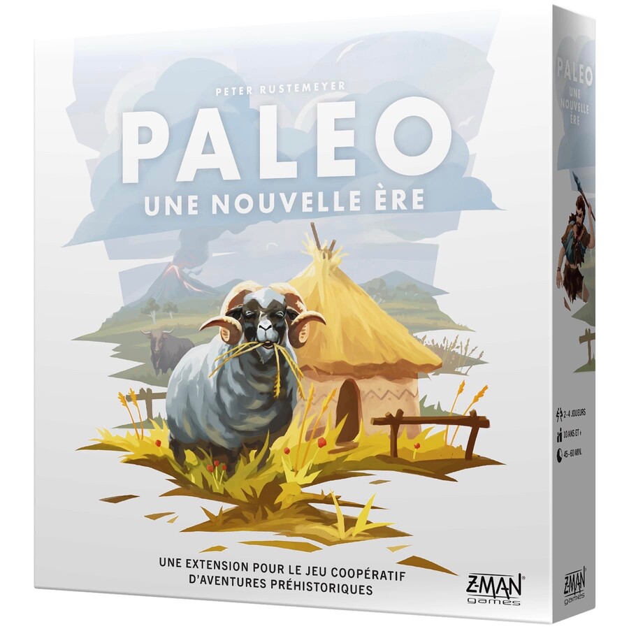 La première extension pour le jeu Paléo se nomme Une Nouvelle Ere