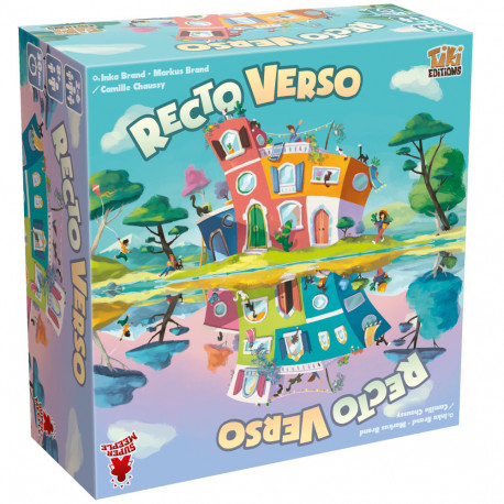 Recto Verso, réédition de La Boca, est un jeu de société édité par Super Meeple et Tiki Editions
