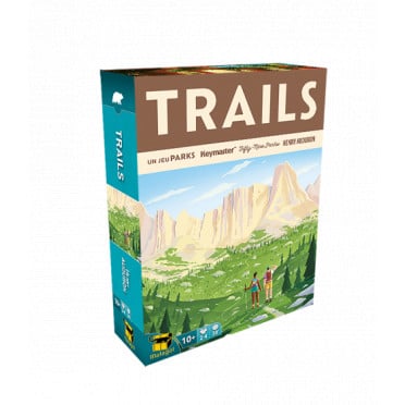 Trails est un jeu de société dans l'univers de Parks édité par Matagot