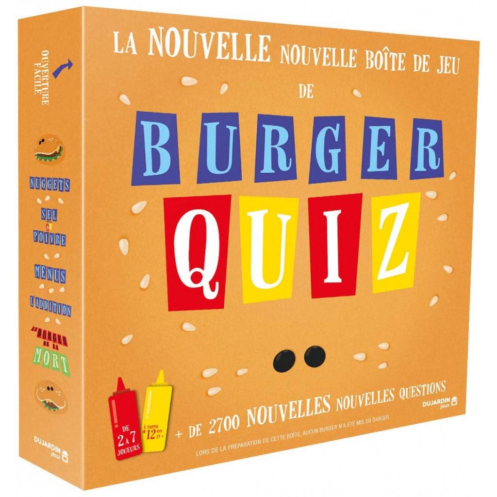 burger quiz jeu de société Dujardin