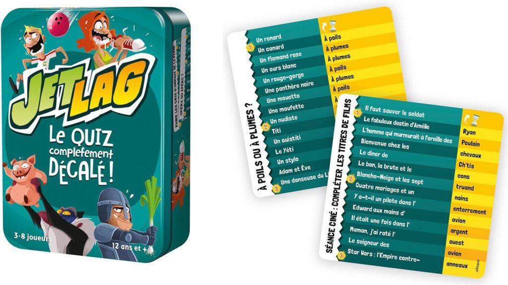 Jetlag, le jeu de quiz décalé de Cocktail Games