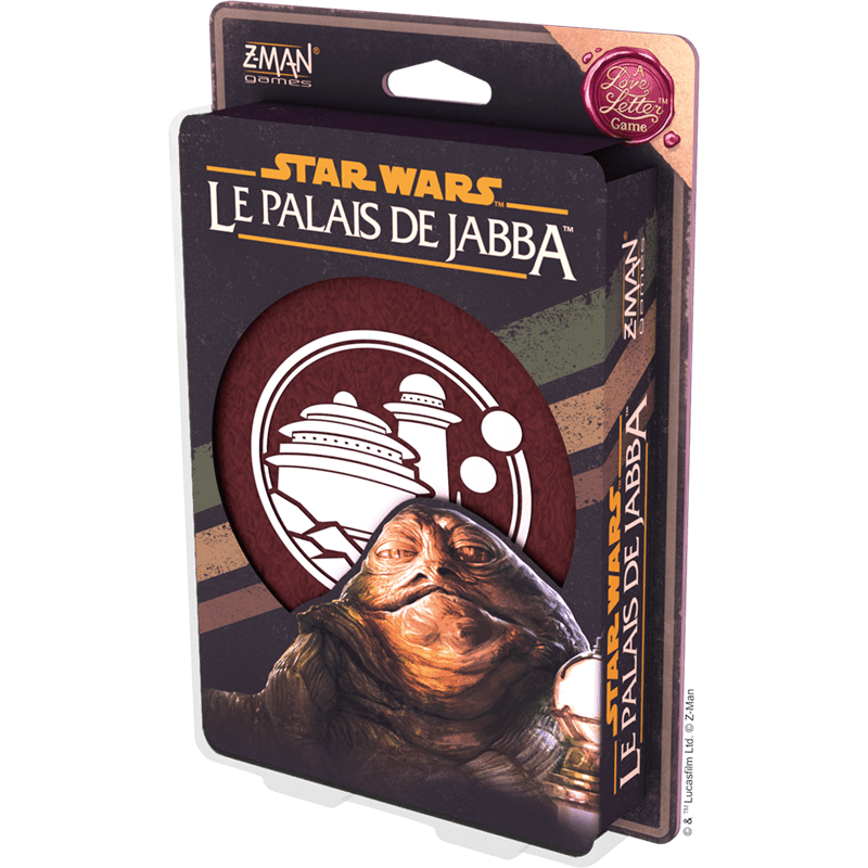 Le Palais de Jabba est une nouvelle déclinaison du jeu Love Letter dans l'univers Star Wars