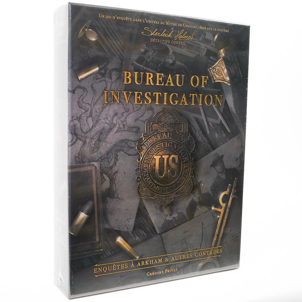 Burezu of Investigation, le Sherlock Holmes Detective Conseil à la sauce Arkham édité par Space Cowboys