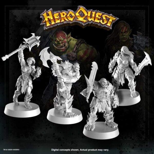 figurines du jeu hero quest