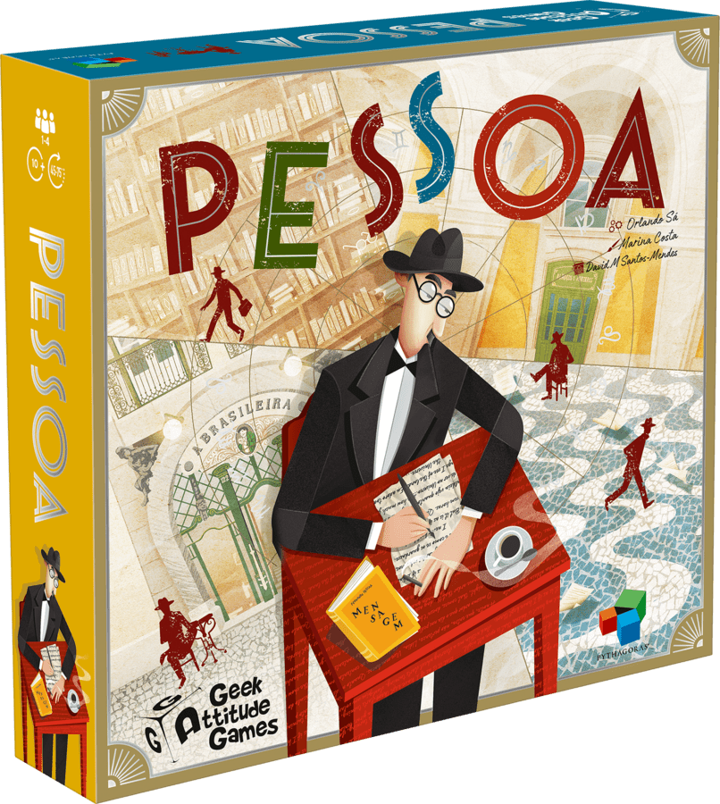 Pessoa nouveau jeu de société édité par Geek Attitude Games