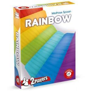 Rainbow de Piatnik est un redoutable jeu de stratégie et de mémoire pour 2 joueurs