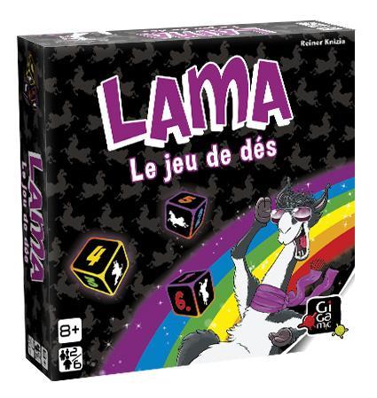 Lama en version jeu de dés édité par Gigamic