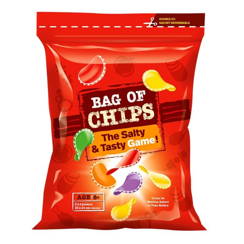 Bag of Chips - un véritable paquet de chips avec un jeu dedans !