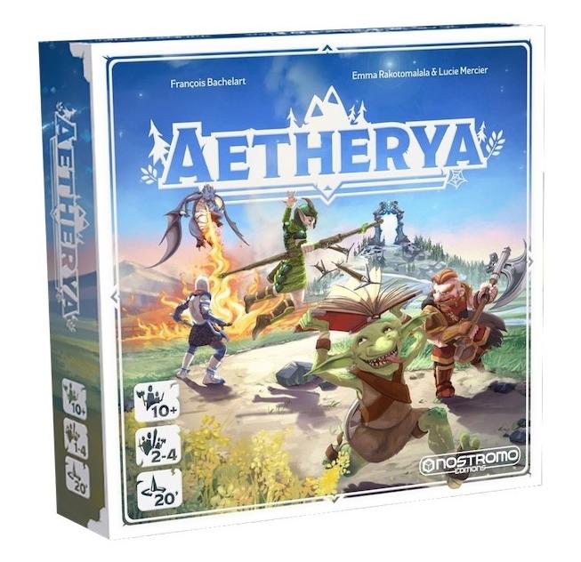 Aetherya,, nouveau jeu dans la ligné de Skyjo