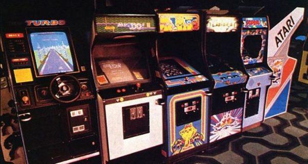 Bornes d'arcade des années 80