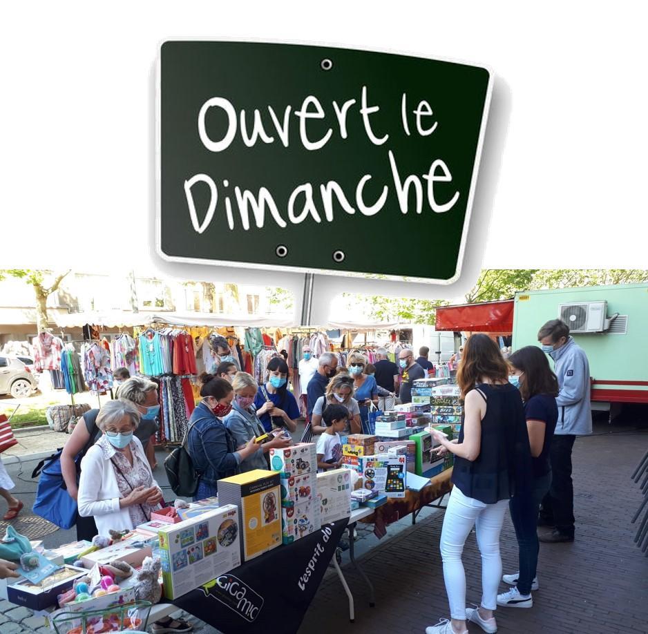 magasin ouvert le dimanche