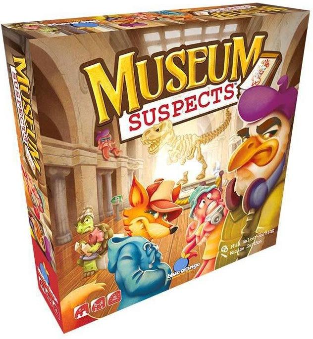 Museum Suspects le nouveau jeu d'enquête signé Phil Walker-Harding chez Blue Orange