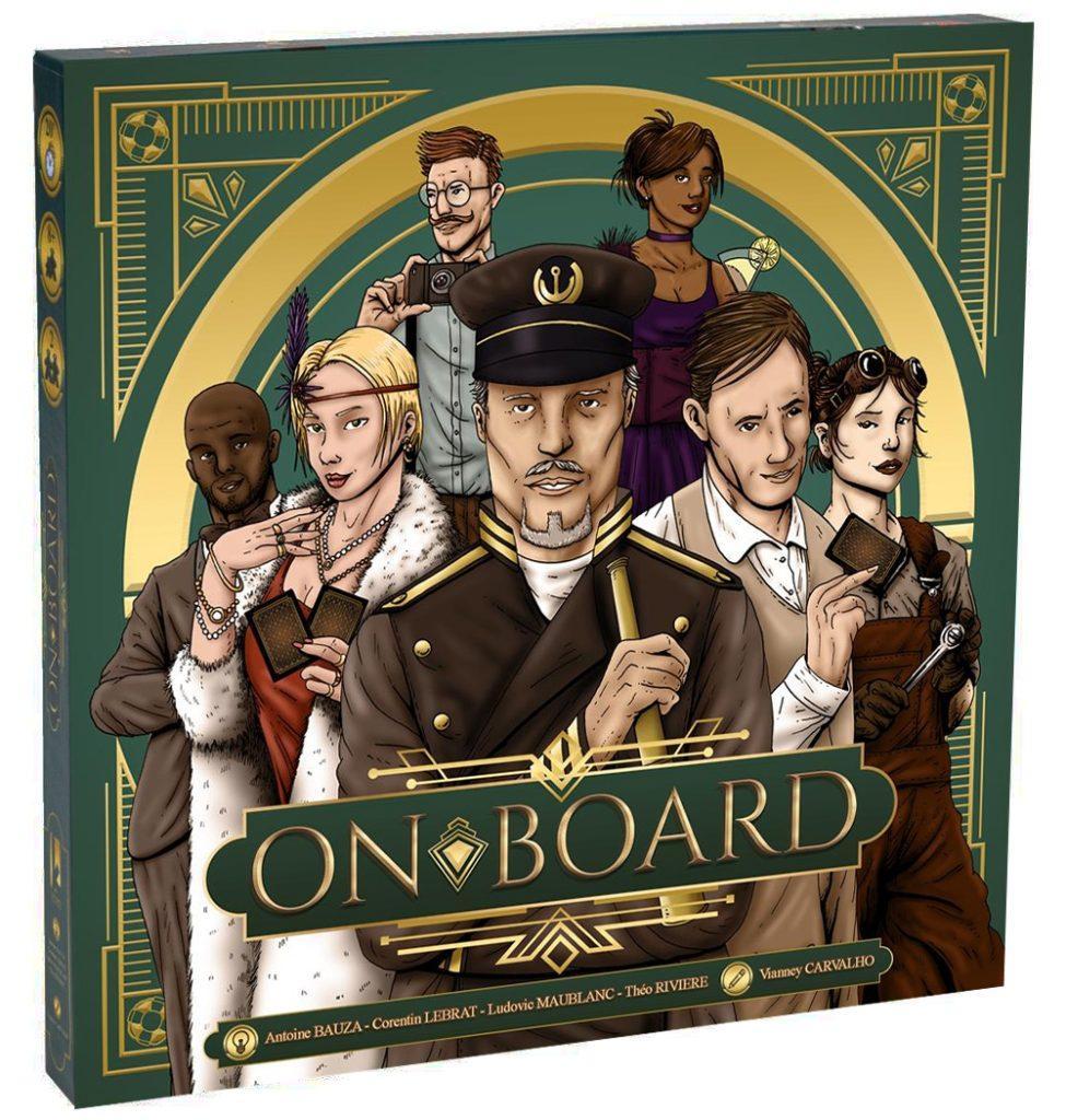 On Board, premier jeu du nouvek éditeur Capitaine Meeple