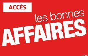 Soldes et Bonnes affaires