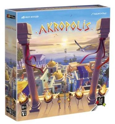 Akropolis nouveau jeu de société édité par Gigamic