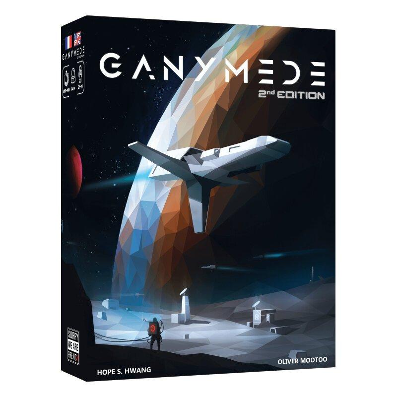 Deuxième édition du jeu Ganymède édité par Sorry we are French.