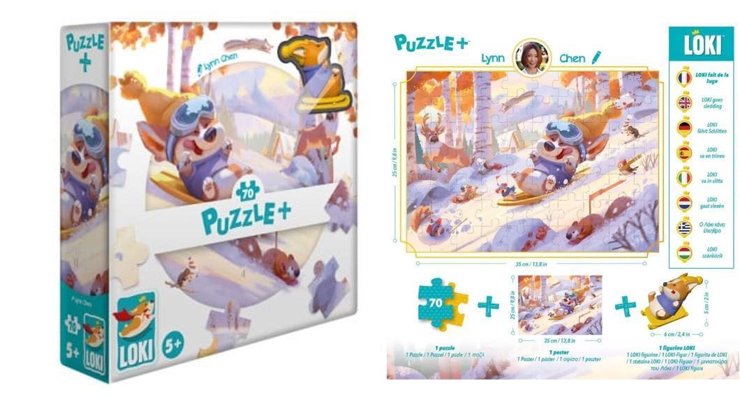 Puzzle+ : Loki fait de la plongée (35 Pièces) - Les Gentlemen du Jeu