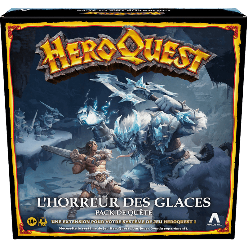 L'Horreur des Glaces est la troisième extension pour la nouvelle version du jeu Hero Quest