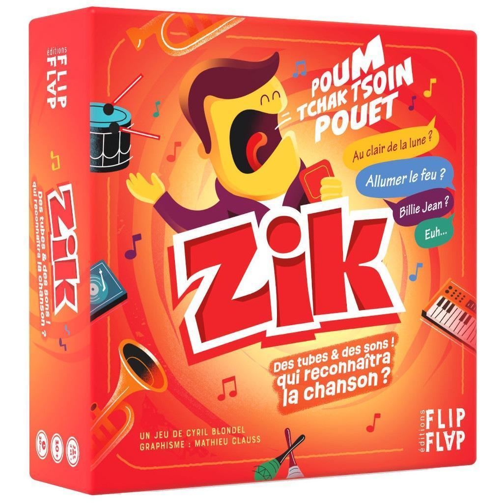 Le jeu Zik nouvelle version édité par Flip Flap